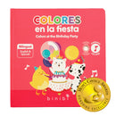Colors At The Birthday Party Bilingual Musical Book