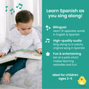 Opposites in Spanish: Musical Learning Book for Preschoolers