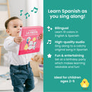 Colors in Spanish: Musical Learning Book for Preschoolers