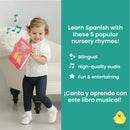 Spanish Nursery Rhymes Musical Book | Includes “Los Pollitos Dicen”