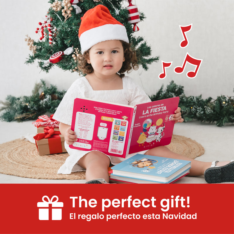 Colors At The Birthday Party Bilingual Musical Book