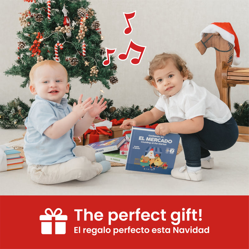 Counting At The Market Bilingual Musical Book