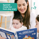Counting in Spanish: Musical Learning Book (1–10) for Preschoolers