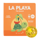 Beach Sounds & Names in Spanish: Sound Book for Toddlers