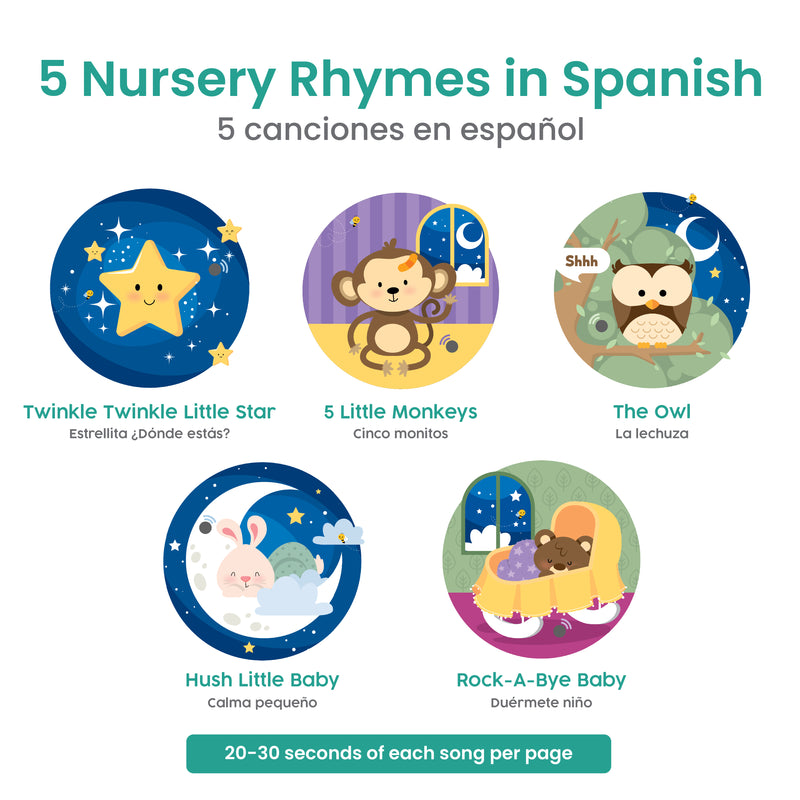 Spanish Nursery Rhymes Bundle