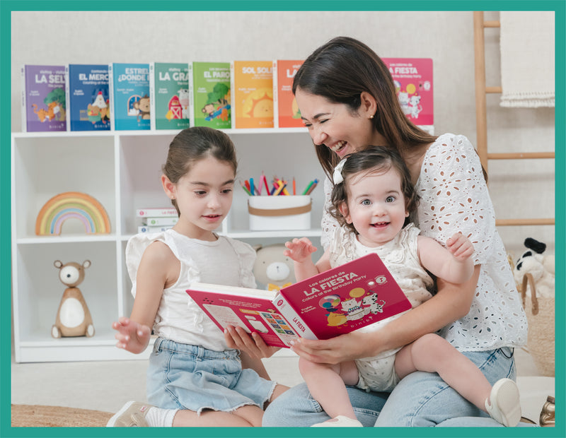 Colors At The Birthday Party Bilingual Musical Book