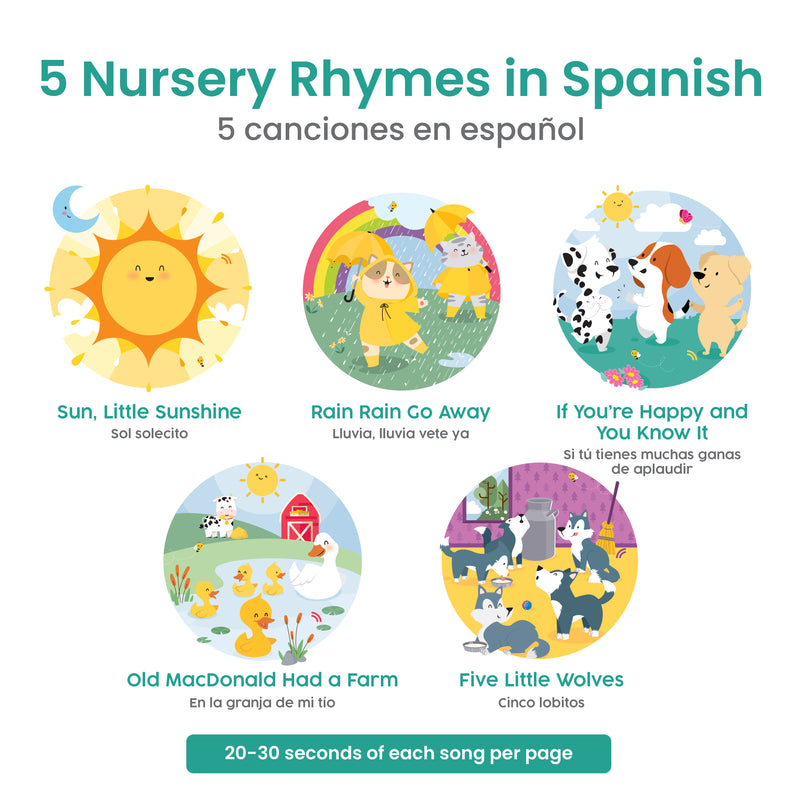 Spanish Nursery Rhymes Bundle