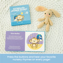 Estrellita ¿Dónde Estás? & Other Lullabies plays Spanish lullabies that are perfect for calming bilingual children before bedtime while also promoting Spanish learning for kids!