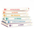 Six bilingual books with sound make up this collection of bilingual baby books that helps make Spanish learning fun and easy from the earliest ages!